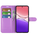 OPPO A5 Pro 5G PU Wallet Case [Purple]