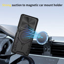 OPPO A5 Pro 5G Ring Kickstand Case w/ Camera Cover [Purple]