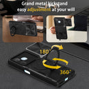 OPPO A5 Pro 5G Ring Kickstand Case w/ Camera Cover [Black]