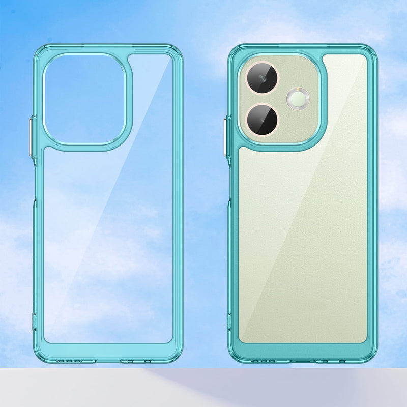OPPO A5 Pro 5G Soft TPU Bumper Case (Clear Blue)