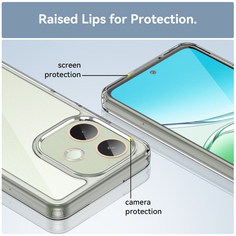 OPPO A5 Pro 5G Soft TPU Bumper Case (Clear)