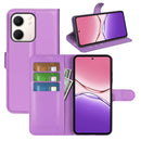 OPPO A5x 2025 PU Wallet Case [Purple] 1