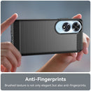 OPPO A60 4G Carbon Fibre Brushed Case (Black) 4