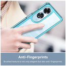 OPPO A60 4G Soft TPU Bumper Case (Clear Blue) 4