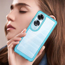 OPPO A60 4G Soft TPU Bumper Case (Clear Blue) 6