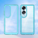 OPPO A60 4G Soft TPU Bumper Case (Clear Blue) 7