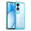 OPPO A60 4G Soft TPU Bumper Case (Clear Blue) 1