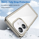 OPPO A60 5G Soft TPU Bumper Case (Clear Grey) 2