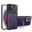 OPPO A6x 4G / 5G 2026 Ring Kickstand Case w/ Camera Cover