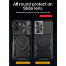 OPPO A6x 4G / 5G 2026 Ring Kickstand Case w/ Camera Cover