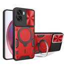 OPPO A6x 4G / 5G 2026 Ring Kickstand Case w/ Camera Cover