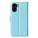 Wallet Case for OPPO A6x 2026 – PU Leather Flip Cover with Card Holder & Stand [LightBlue]