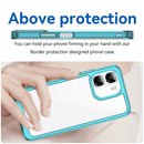 OPPO A6x 2026 Soft TPU Bumper Shockproof Cover Case [Clear Blue]