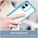 OPPO A6x 2026 Soft TPU Bumper Shockproof Cover Case [Clear Blue]