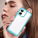 OPPO A6x 2026 Soft TPU Bumper Shockproof Cover Case [Clear Blue]