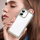 OPPO A6x 2026 Soft TPU Bumper Shockproof Cover Case [Clear Grey]