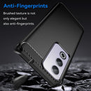 OPPO A80 5G Carbon Fibre Brushed Case (Black) 2