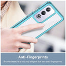 OPPO A80 5G Soft TPU Bumper Case (Clear Blue) 4