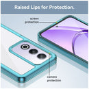 OPPO A80 5G Soft TPU Bumper Case (Clear Blue) 5