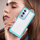 OPPO A80 5G Soft TPU Bumper Case (Clear Blue) 6
