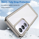 OPPO A80 5G Soft TPU Bumper Case (Clear Grey) 2
