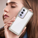 OPPO A80 5G Soft TPU Bumper Case (Clear Grey) 6