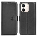 OPPO A5x 2025 PU Wallet Case [Black]