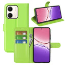 OPPO A5x 2025 PU Wallet Case [Green]