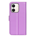 OPPO A5x 2025 PU Wallet Case [Purple]