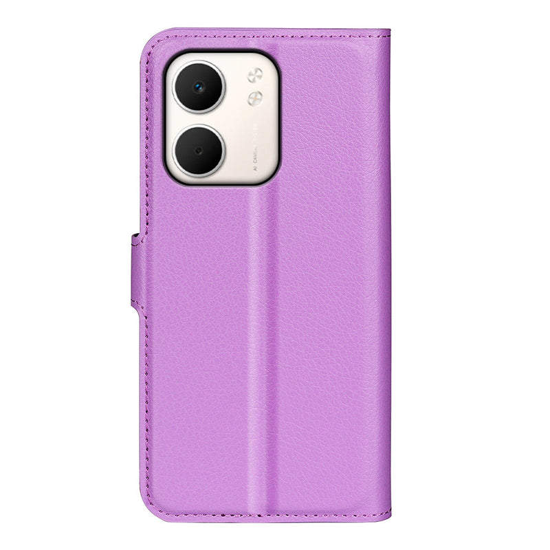 OPPO A5x 2025 PU Wallet Case [Purple]