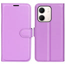 OPPO A5x 2025 PU Wallet Case [Purple]