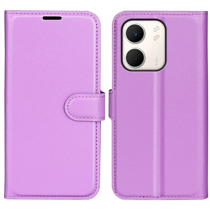 OPPO A5x 2025 PU Wallet Case [Purple]