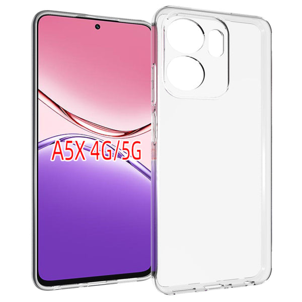 OPPO  A5x 2025 Soft Gel Case - Slim Design