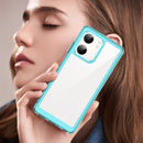 OPPO A5x 2025 Soft TPU Bumper Case [Clear Blue]