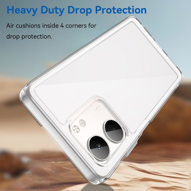 OPPO A5x 2025 Soft TPU Bumper Case [Clear]