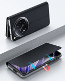 Premium PU Leather Flip Case for OPPO Find N5 – 360° Protection [Black]