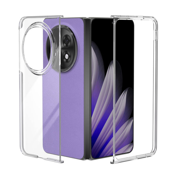 OPPO Find N5 Clear Crystal Hard PC Case – Ultra Slim Transparent Shell