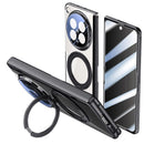 OPPO Find N6 Clear Magnetic Case - 360° Rotating Ring Stand