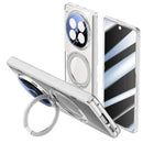OPPO Find N6 Clear Magnetic Case - 360° Rotating Ring Stand
