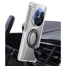 OPPO Find N6 Clear Magnetic Case - 360° Rotating Ring Stand