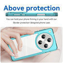 OPPO Find X8 Pro Soft TPU Bumper Case (Clear Blue) 3