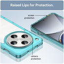OPPO Find X8 Pro Soft TPU Bumper Case (Clear Blue) 5