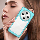OPPO Find X8 Pro Soft TPU Bumper Case (Clear Blue) 6