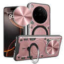 OPPO Find X8 Pro Ring Kickstand Case w/ Camera Cover [Rose Gold]
