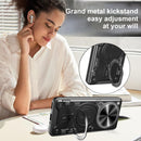 OPPO Find X8 Pro Ring Kickstand Case w/ Camera Cover [Black]