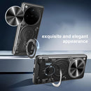 OPPO Find X8 Pro Ring Kickstand Case w/ Camera Cover [Navy]