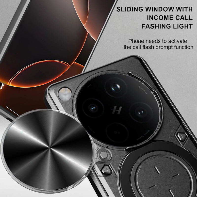 OPPO Find X8 Pro Ring Kickstand Case w/ Camera Cover [Rose Gold]