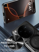 OPPO Find X8 Pro Ring Kickstand Case w/ Camera Cover [Purple]