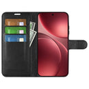 OPPO Find X9 Pro PU Wallet Case [Black] 6