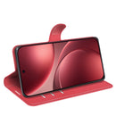 OPPO Find X9 Pro PU Wallet Case [Red]
